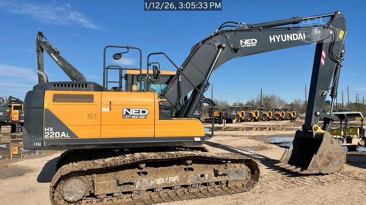 Used 2025 HYUNDAI HX220AL Crawler Excavators North Carolina US | National Equipment Dealers #1422274