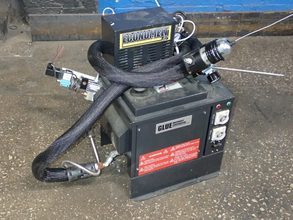USED GLUE MACHINERY CORP ECONOMELT 10