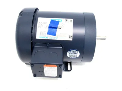 NEW LEESON 110914.00 MOTOR C6T11FK1G .5HP 208-230/460V 1140RPM 5/8" DIA.