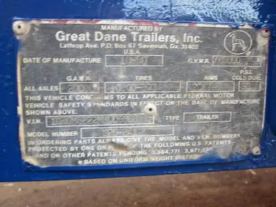 Used GREAT DANE 40′ COMBO FLATBED W/TWIST-LOCKS Flatbed Trailers Florida US | USA Transequipment #1542513