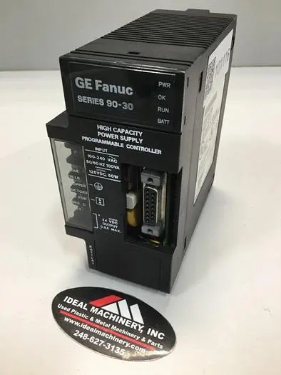 Used GE FANUC IC693PWR330B Power Supplies Michigan US | Ideal Machinery #578620