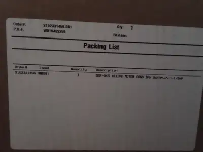 Used US Motors Nidec 1831VG A.C. Motors US | Infinity wholesale & Supply LLC #1305841