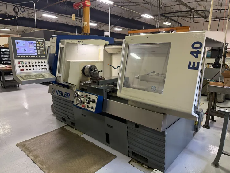 Used 2018 WEILER E40 CNC Lathes Texas US | Harris Machine Tools, Inc. #1547747