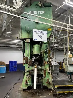 1974 MINSTER 500 TON SSDC Straight Side, Double Crank (Single Action) Presses | Timco, Inc. (3)