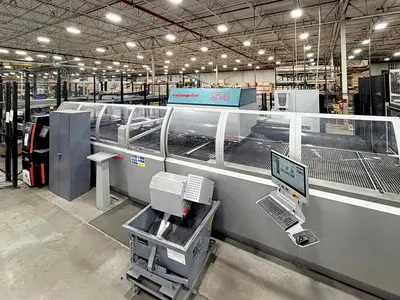 Used 2022 SALVAGNINI S4XE.30 Punching & Shearing Cells Illinois US | Machine Factory Outlet #1422085