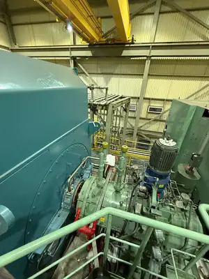 USED 2015 SNM TURBINE/ ABB ALTERNATOR C10-R6-X