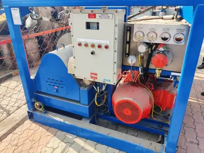 (2) NOV/Brandt HS-3400 VSD decanter centrifuge skids, 316SS.