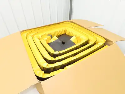 New Pig Build-A-Berm Barrier Kit 5.5"x 50'x 2" Long Term Custom Containment