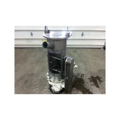 Used 10x12 Semco Rotary Airlock valve with Dual Shaft Agitated lump breaker