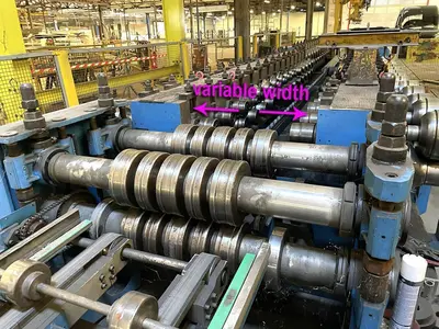 USED CBM SANDWICH PANEL LINE / MANNI & CANNON