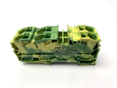 USED WAGO TOPJOBS GROUND TERMINAL BLOCK LOT OF 2