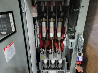 5kV/1200A Medium Voltage MCC Double Structure w/ Motor Protection Relays