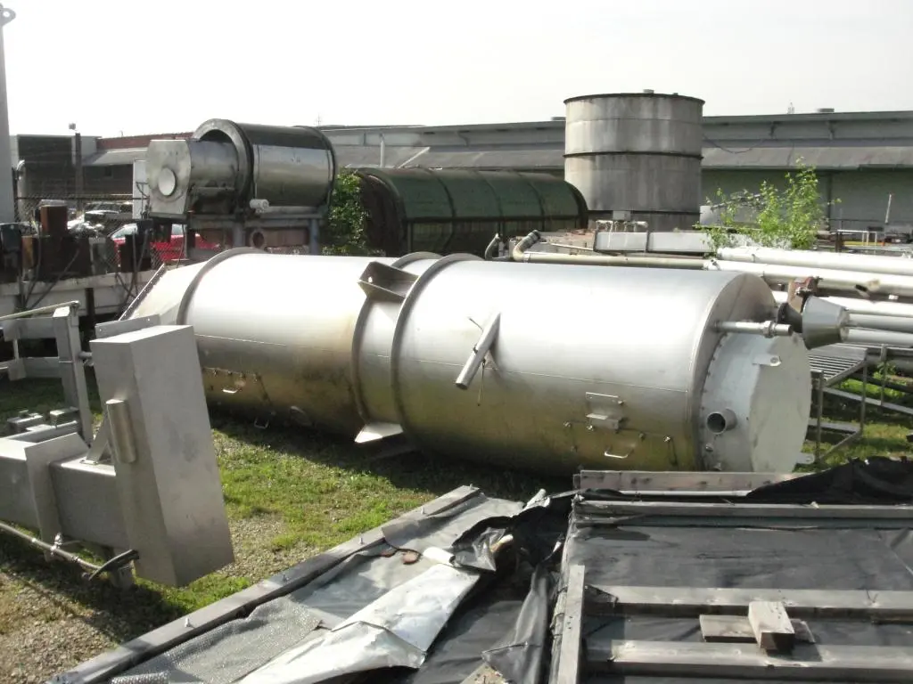 SPC6573  Bin Hopper Silo 260 cu.ft., bulk storage bin, Stainless Steel
