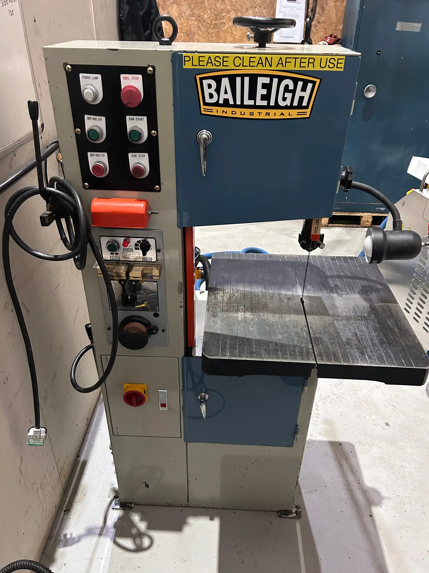 USED BAILEIGH BSV 12 VERTICAL BAND SAW