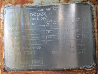 Used _UNKNOWN_ _UNKNOWN_ Disc Dryers Ohio US | Federal Equipment Company #1553317