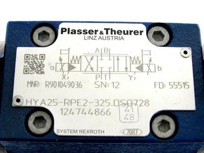 NEW REXROTH PLASSER & THEURER R901049036 VALVE HYA25-RPE2-325.DS0728 R900323180