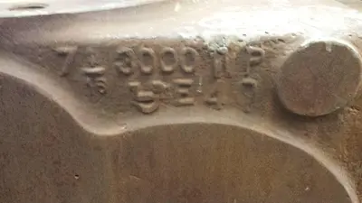 USED SHAFFER 7 1/16" 3M DOUBLE RAM BOP