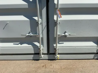 2026 40’L x 8’W x 9’ 6”T High Cube Shipping/Ground Container, swing doors on one end and four sets o...