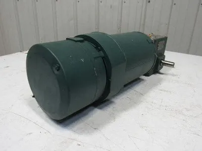 Reliance P56H3439U 5:1 Ratio 1Hp 3Ph 208-230/460-480V 60Hz Gear Motor W/Brake