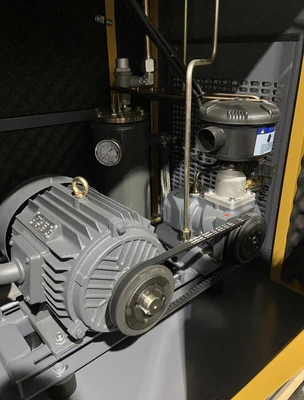 Used 5 HP Airhorse air compressor Rotary Screw & Sliding Vane Air Compressors British Columbia CA | Elite Machine #1300152