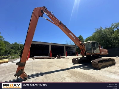 Used 2005 ATLAS 1804 LC Crawler Excavators New Jersey US | Proxy Equipment #1388889