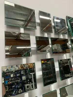 USED AUTHENTIC TREVOR SCHERR DESIGN 67" X 50" MIRROR