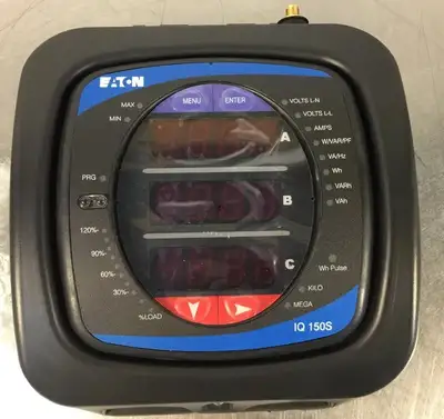 EATON IQ150S ELECTRONIC POWER METER IQ150SA6112 2C