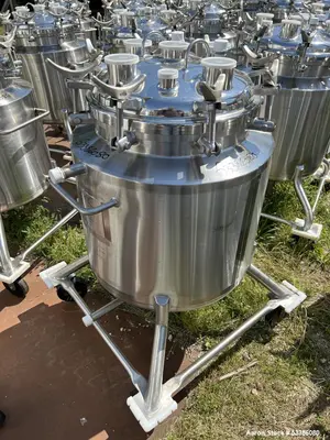 Used Freeze/Thaw Tank, 27.2 Gallon Capacity, Vertical, Built by Precision Stainless