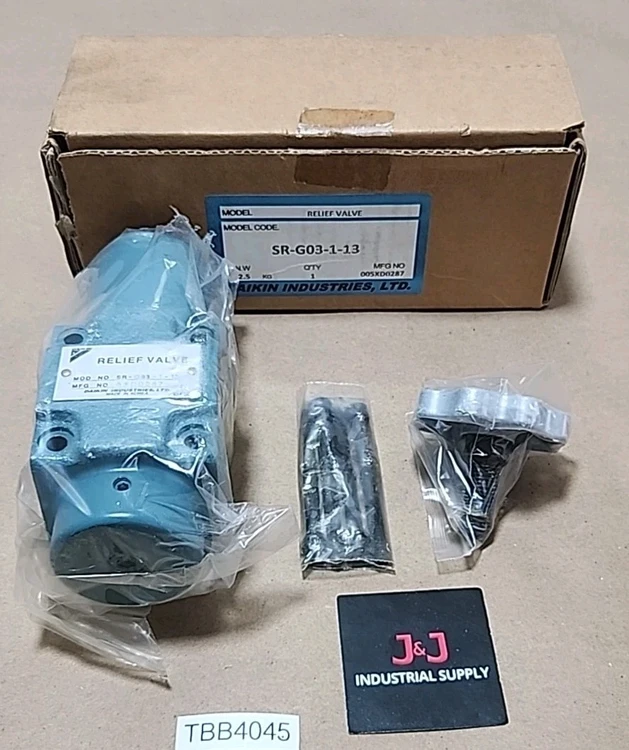 New | in-Stock Daikin SR-G03-1-13 Valves/Fittings Indiana US | J&J Industrial Supply #511543
