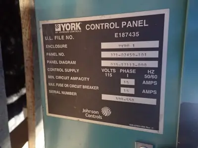 USED YORK YSDCCBS3CMDS
