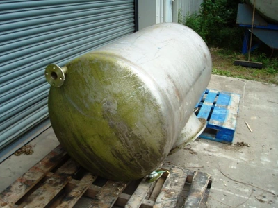 710 L S/S Horizontal Pressure Vessel