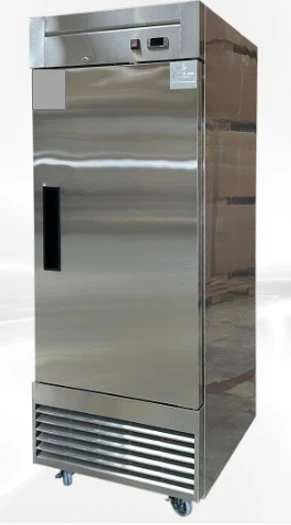 171-0099 28” Stainless Steel 1 Door Self Contained Reach In Freezer