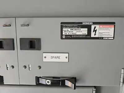 1600 Amp 480 volt Main Disconnect w/ 5 Breakers