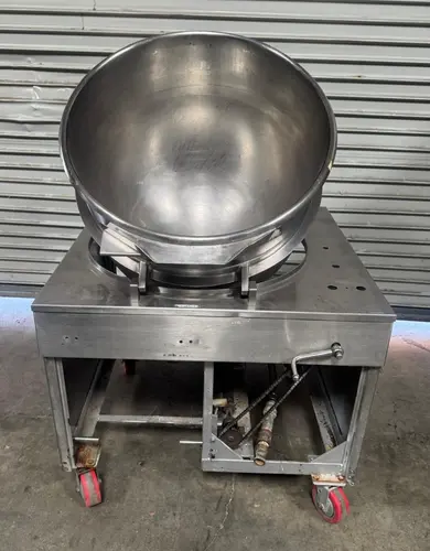 40 Gallon Stainless Steel Bowl Tilting Kettle