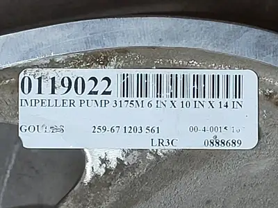 USED GOULDS 259-67-1203-561