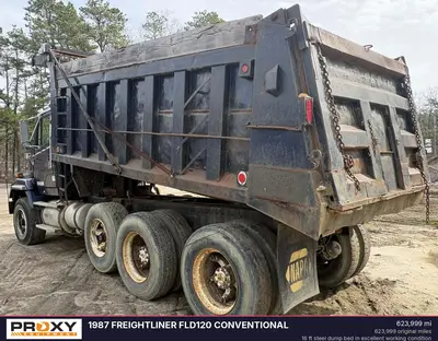 Used 1987 FREIGHTLINER FLD120 CONVENTIONAL Dump trucks New Jersey US | Proxy Equipment #1388591