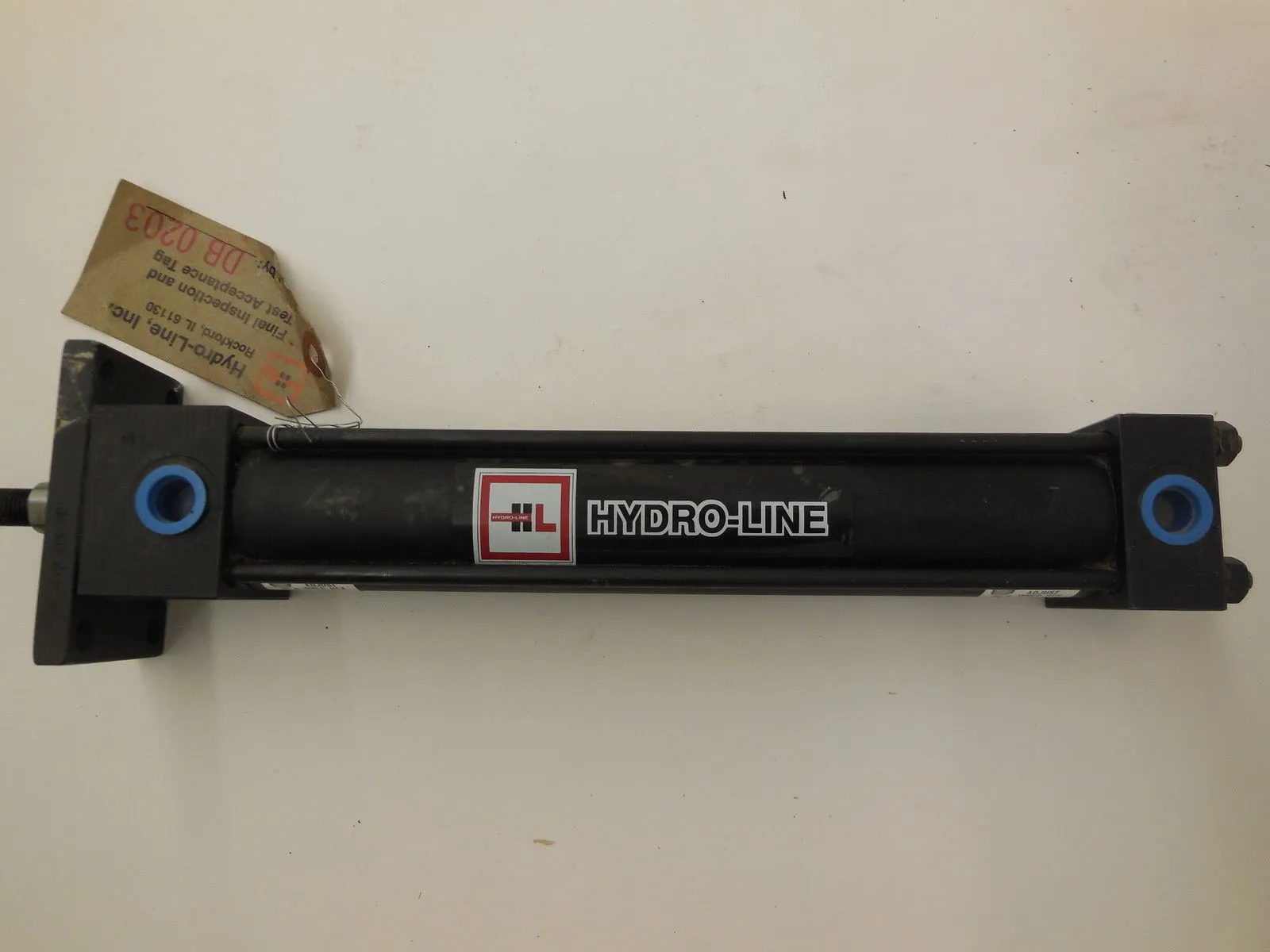 NEW HYDRO-LINE HR5F-1.5X8-B-.63-2-S-V-V-1-1 PNEUMATIC CYLINDER 1500 PSI
