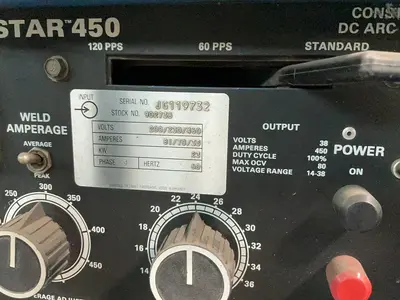 Used MILLER PULSTAR 450 Mig Welders Ohio US | HGR 24 #1289697