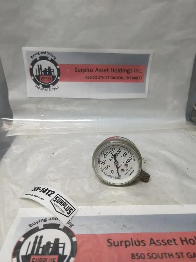 Used MARSH 0-400PSI Universal Pressure Meters Ohio US | Surplus Asset Holdings #1249622