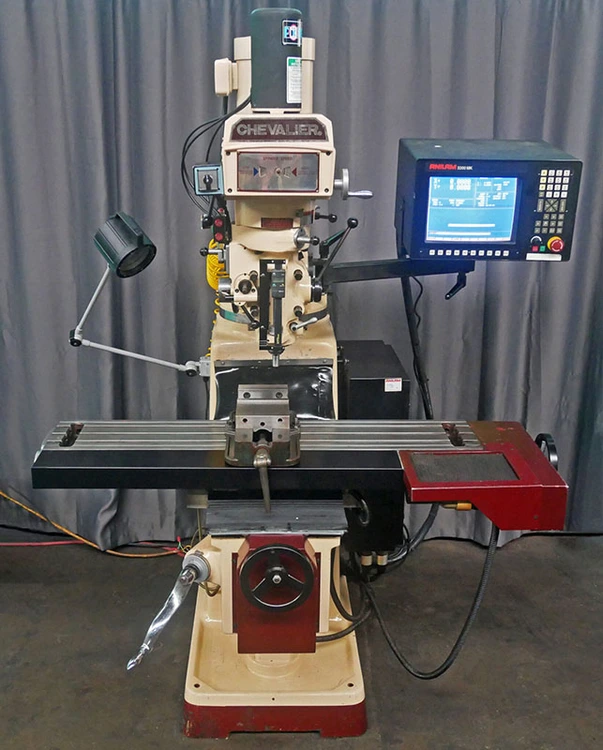 Used 2000 Chevalier FM-32K  W/Anilam 3200 MK 2- Axis Control Vertical Mills New Jersey US | Machinery Values #452586