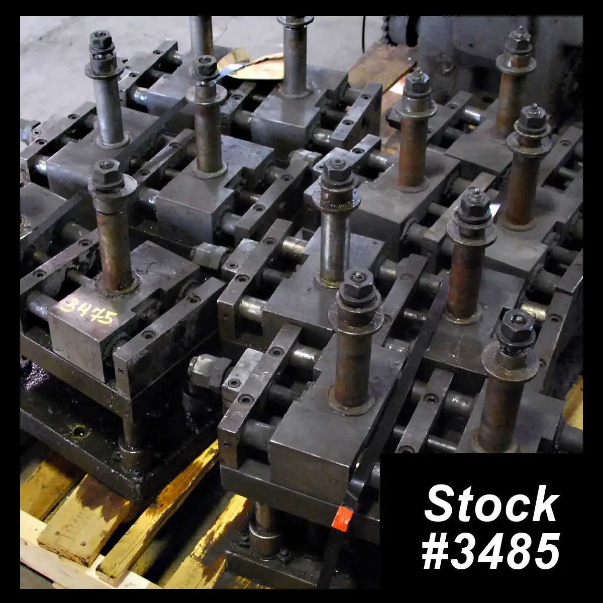 (5) 1.49″ (38 mm) O.D. x 5″ (127 mm) Idle Side Roll Stands