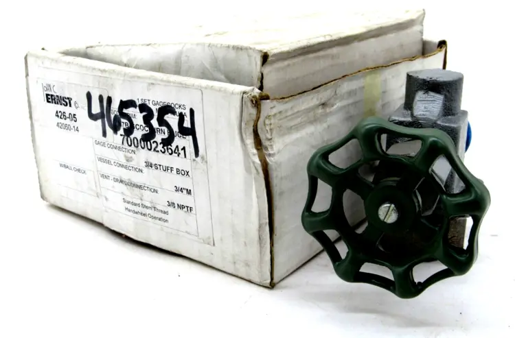 New | in-Stock ERNST _UNKNOWN_ Valves/Fittings | SB Industrial Supply #815960