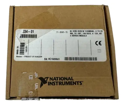 NEW NATIONAL INSTRUMENTS NI-9265