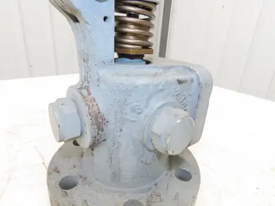 Diamond Power 309183-0525 Poppet Valve 2" 4- Bolt Flange to 3-1/2" ANSI Flange