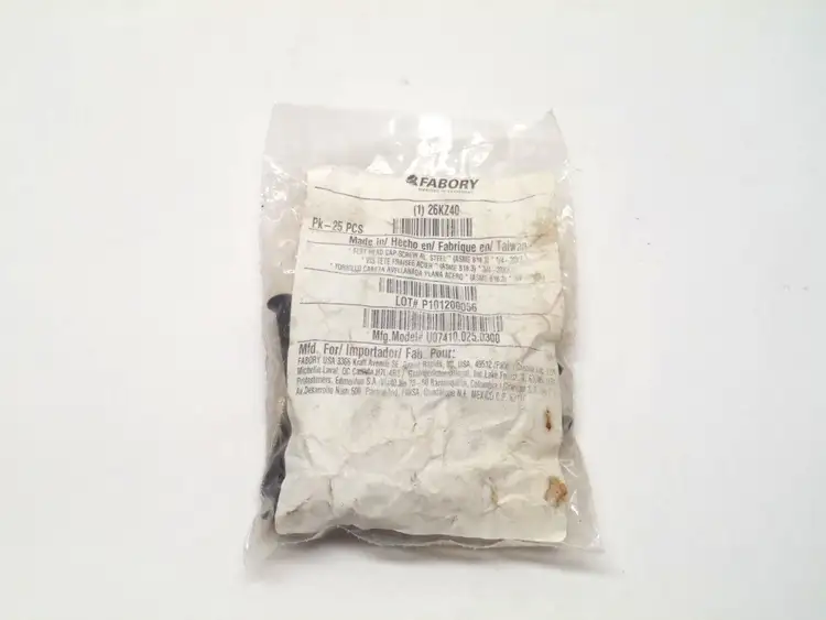 Used FABORY FLAT HEAD CAP SCREW ALLOY STEEL 1/4"-20X3" 25 Nuts & Screws | Maverick Industrial Sales #1113252