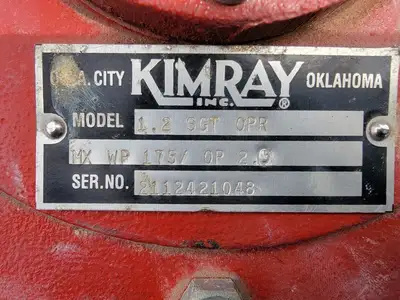 USED KIMRAY 1.2 SGT OPR
