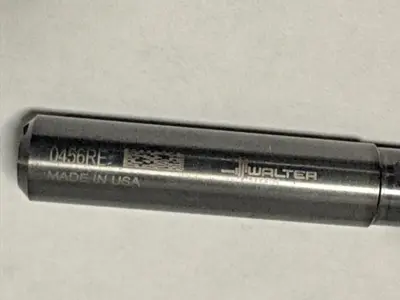 3/8" Solid Carbide Drill Bit Coolant Thru Used Made by Walter USA