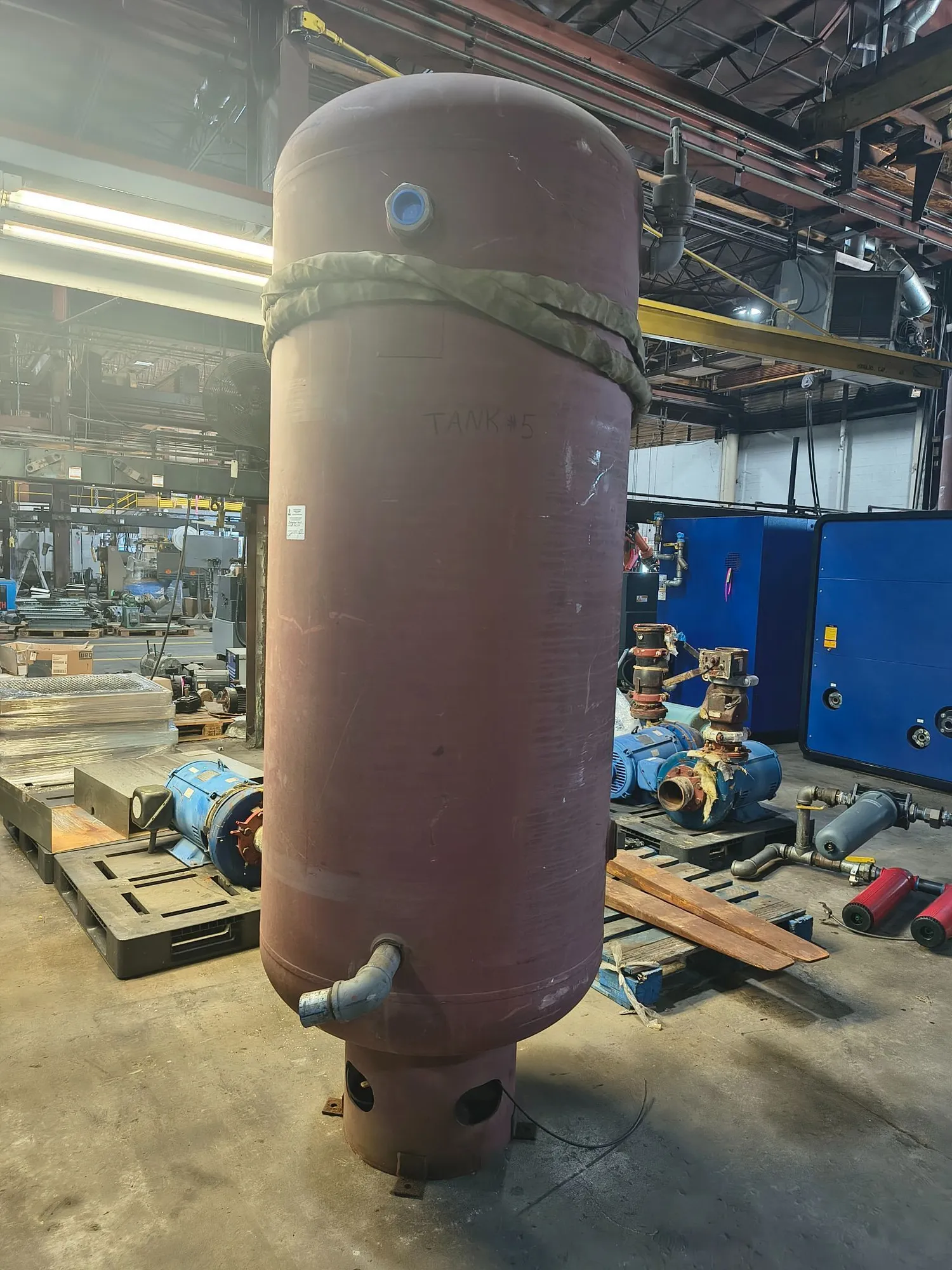 Used SILVAN INDUSTRIES D.36.G.400 Tank Mounted Air Compressors South Carolina US | ESS Industrial Equipment Sales #1424056