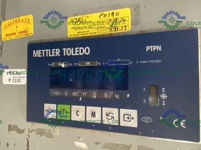 USED METTLER TOLEDO PANTHER DIGITAL WEIGHT DISPLAY & AUTOMATION GS2-45P0 IN ENCLOSURE
