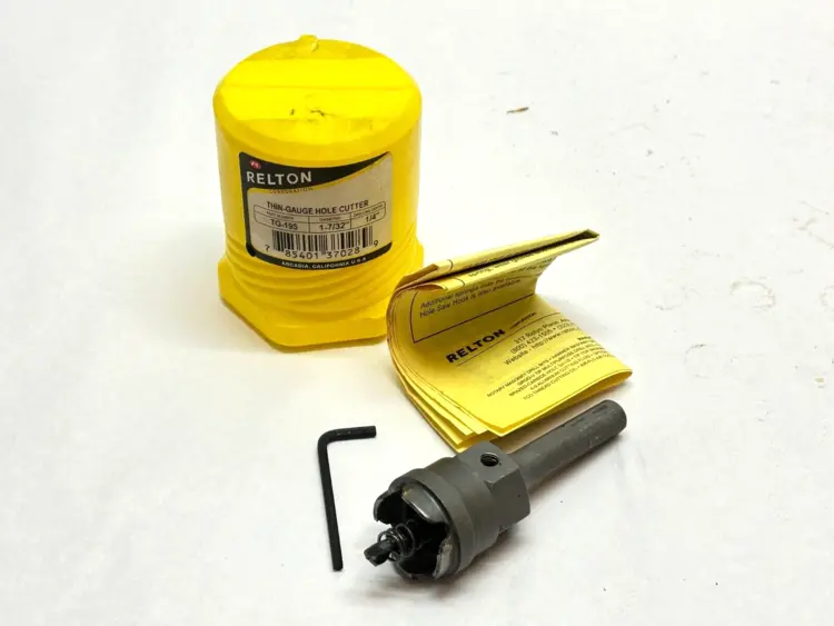 Used Relton Thin-Gauge Hole Cutter Other Cutting Tools Michigan US | Maverick Industrial Sales #1396054